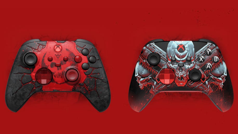 IGN image for Xbox Reveals Stunning 3D-Moulded Gears of War: E-Day Limited Edition Controllers - IGN