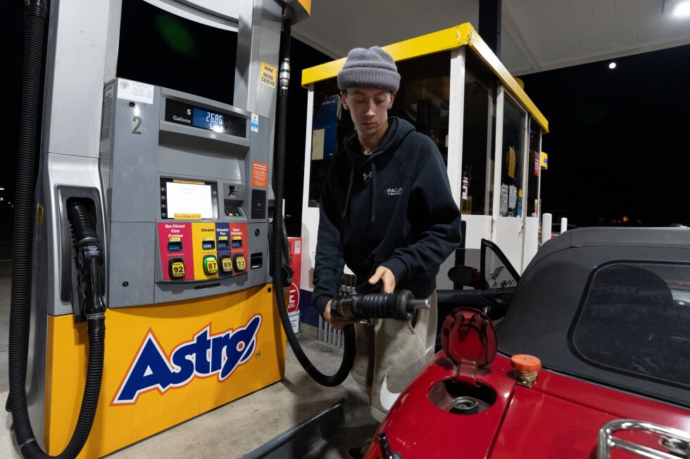 Associated Press image for Gasoline costs 50% more in the US than it did before the Iran war - AP News