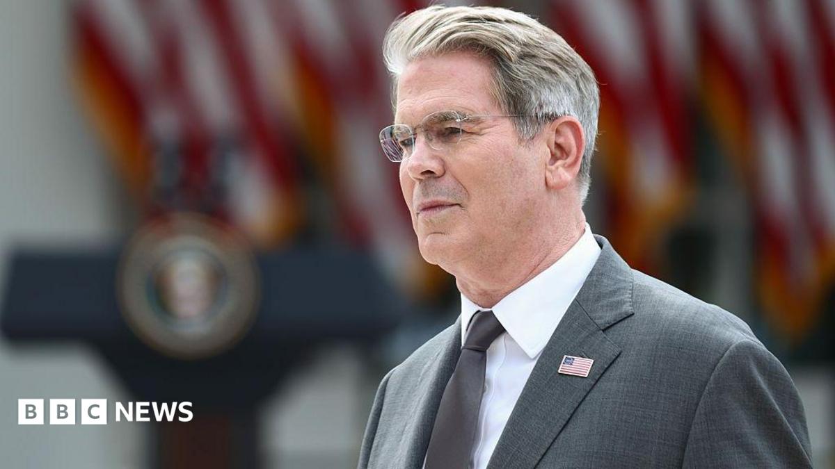 BBC News image for Iran faces 'greatest financial offensive ever', says US Treasury Secretary Scott Bessent
