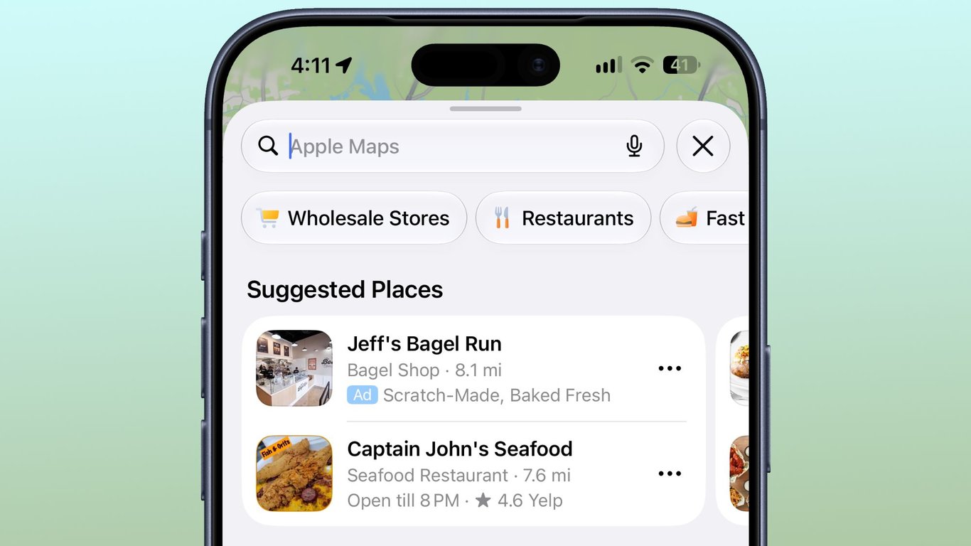 MacRumors image for Apple Maps Ads Are Here, and There's No Way to Turn Them Off - MacRumors