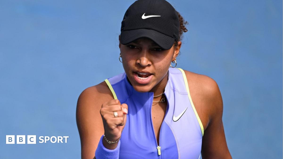 BBC News image for US Open 2026: Thea Frodin follows in Serena Williams' footsteps after playing idol in 'King Richard' film - BBC