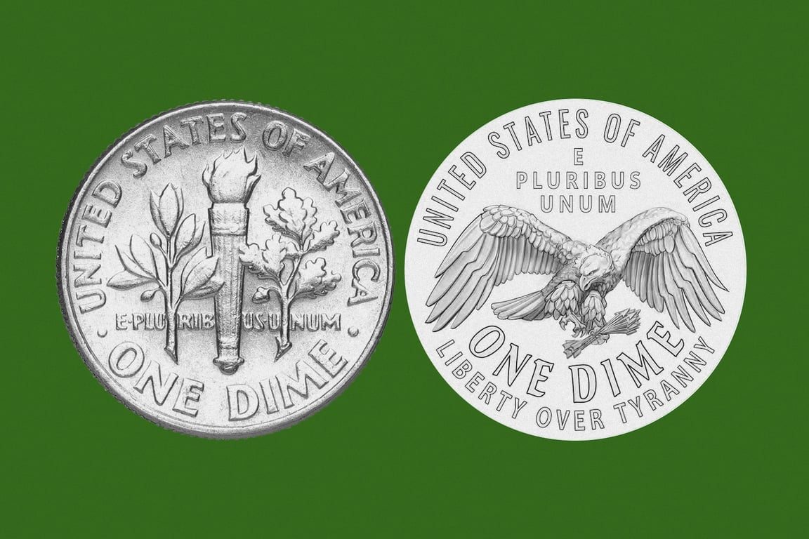 The Washington Post image for New dime to celebrate America’s birthday takes on new meaning under Trump - The Washington Post