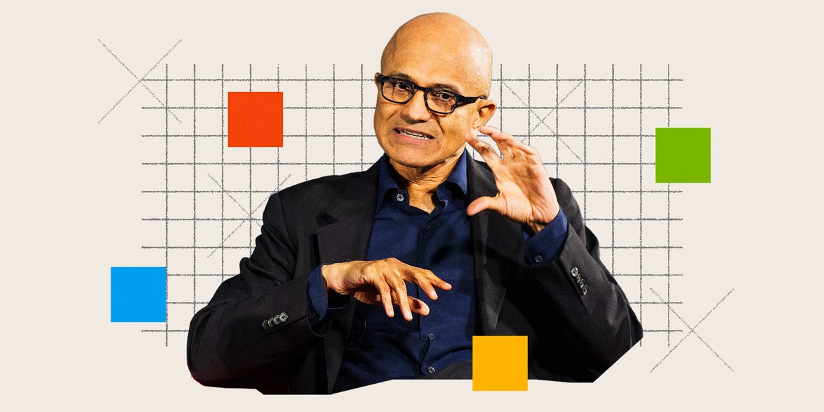 Business Insider image for Satya Nadella is reorganizing Microsoft around AI — and changing who holds power - Business Insider