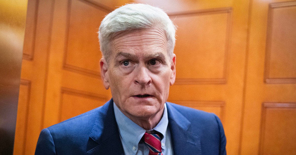 NBC News image for Sen. Bill Cassidy, a critical Republican holdout, backs Todd Blanche for attorney general - NBC News