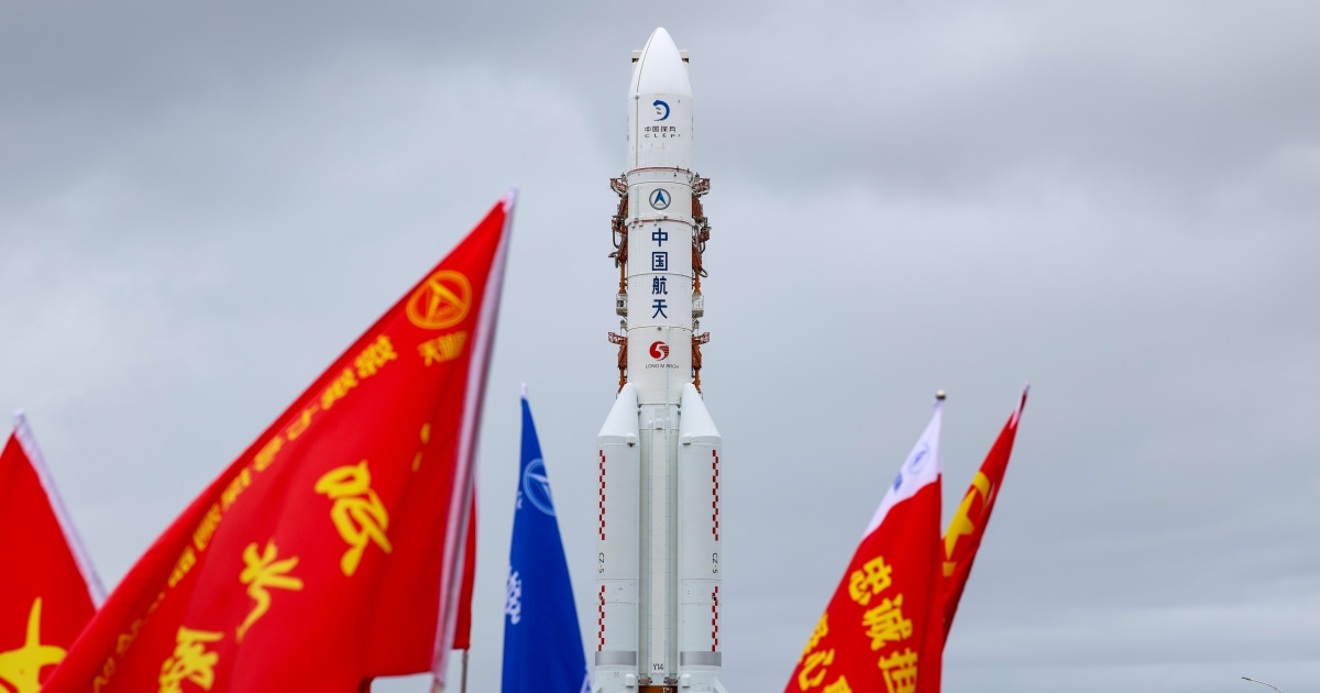 NBC News image for China abruptly postpones ambitious Chang’e-7 lunar mission launch - NBC News