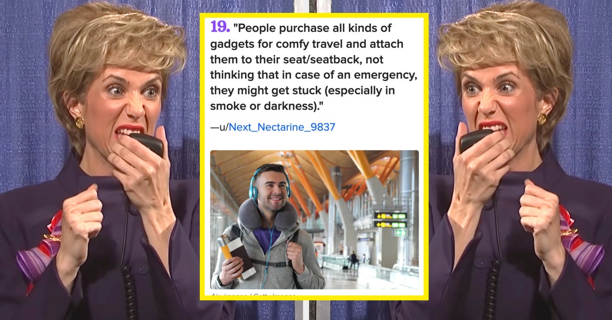 Buzzfeed image for Pilots And Flight Attendants Reveal What Passengers Do That's Way More Risky Than You Think - BuzzFeed