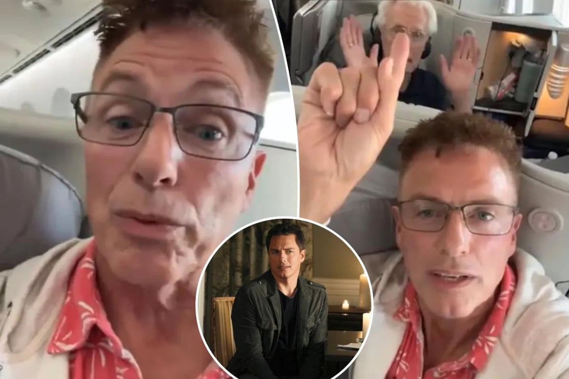 News.com.au image for 'Doctor Who' actor John Barrowman roasted over business class rant on American Airlines flight - New York Post