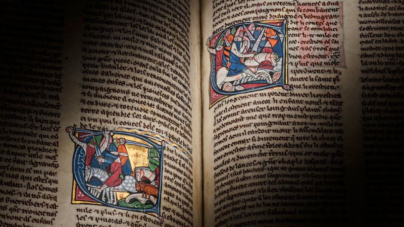 CNN image for King Arthur manuscript in private hands for 700 years goes on sale - for a huge price - CNN
