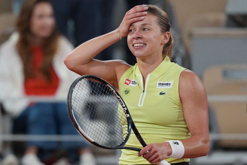 Associated Press image for Unsung Polish qualifier Maja Chwalinska reaches French Open final as dream run continues - AP News