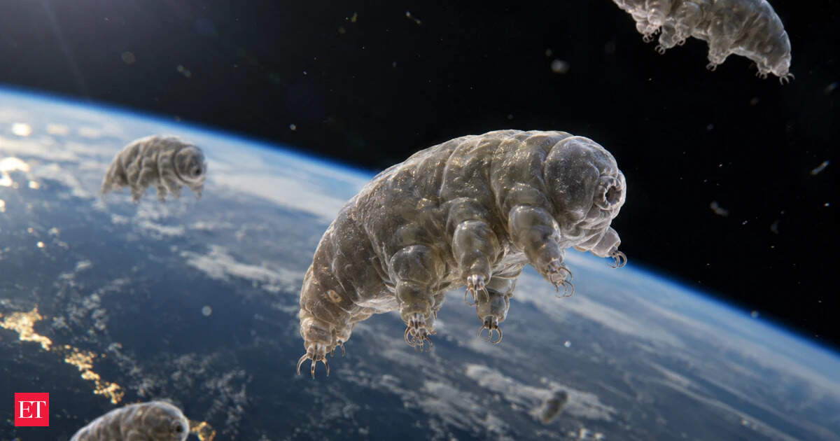 The Times of India image for In 2007, ESA sent 3,000 tardigrades into low Earth orbit; after 10 days of vacuum and UV-A/UV-B exposure, - The Economic Times