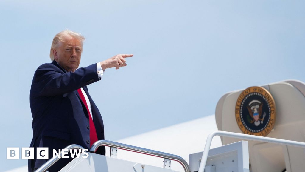 BBC News image for Trump to meet AI leaders over US investment in their companies - BBC