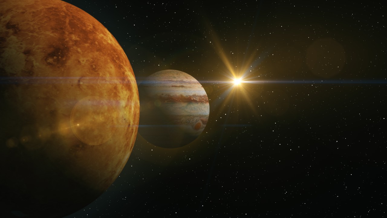 The Hill image for No telescope needed: Jupiter, Venus will appear to nearly touch this week - Yahoo