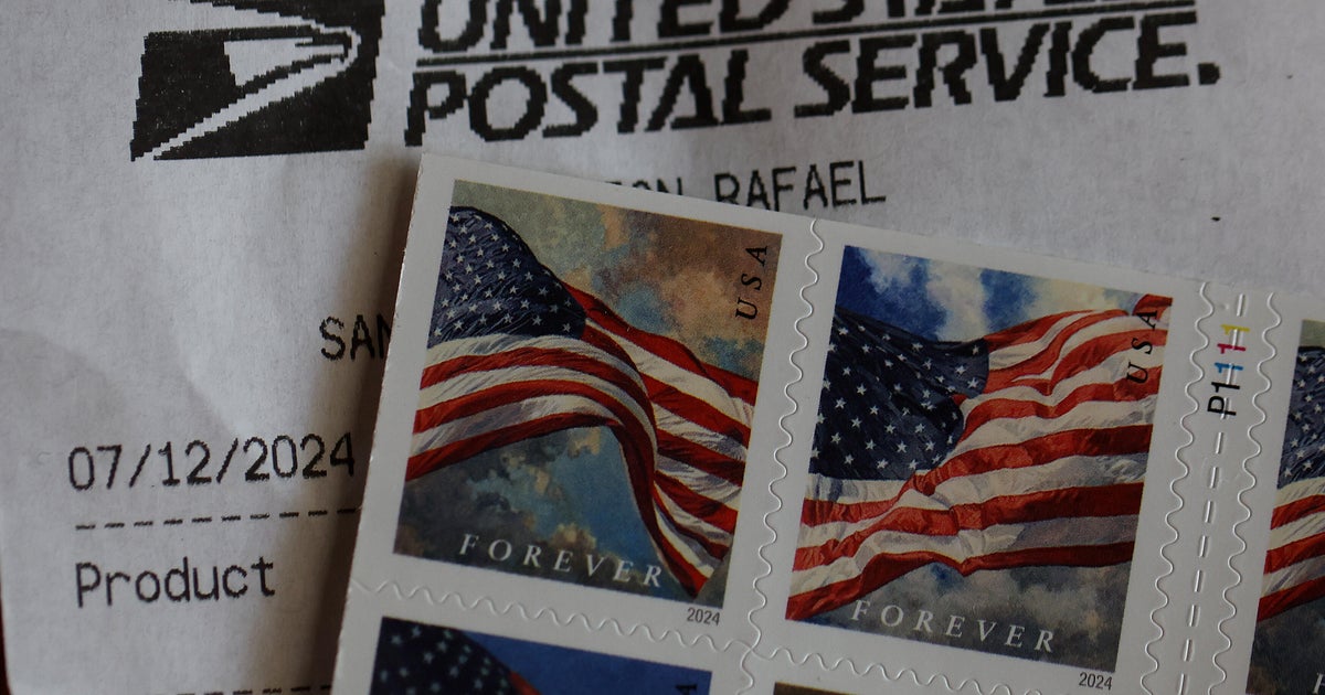 CBS News image for USPS to raise the price of a Forever stamp to 82 cents on Sunday. Here's what to know. - CBS News