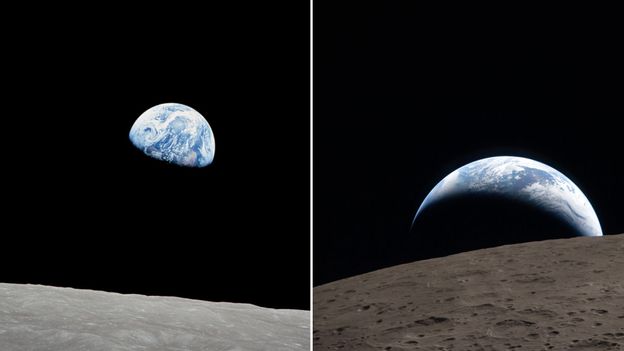 BBC News image for Apollo v Artemis: How the Earth changed in 58 years - BBC