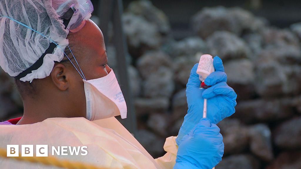 BBC News image for Ebola outbreak kills 65 in eastern DR Congo's Ituri province - BBC