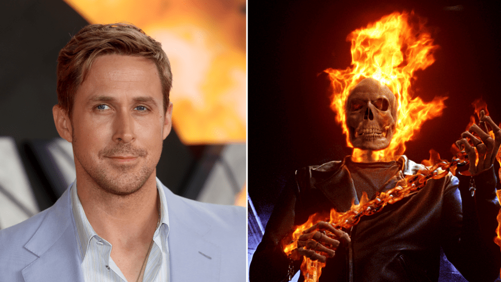 Variety image for Ryan Gosling’s ‘Ghost Rider’ Sets Release Date; Third Marvel Movie on 2028 Calendar - Variety