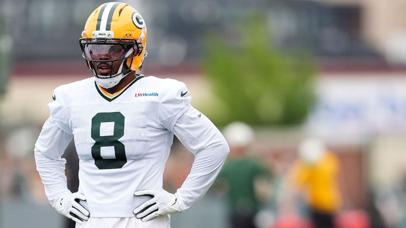 ESPN image for Matt LaFleur: 'Fully anticipate' Josh Jacobs being on team amid charges - ESPN