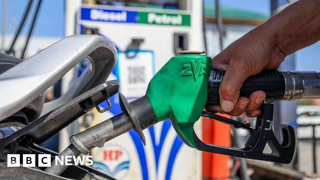 BBC News image for Oil prices fall and shares jump after US-Iran deal announced - BBC