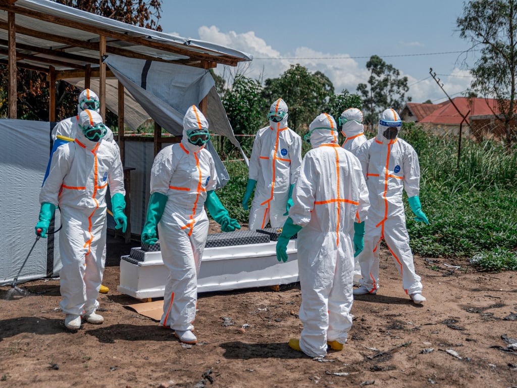Al Jazeera English image for More than 70 medics infected with Ebola as DRC outbreak spreads ‘fast’ - Al Jazeera