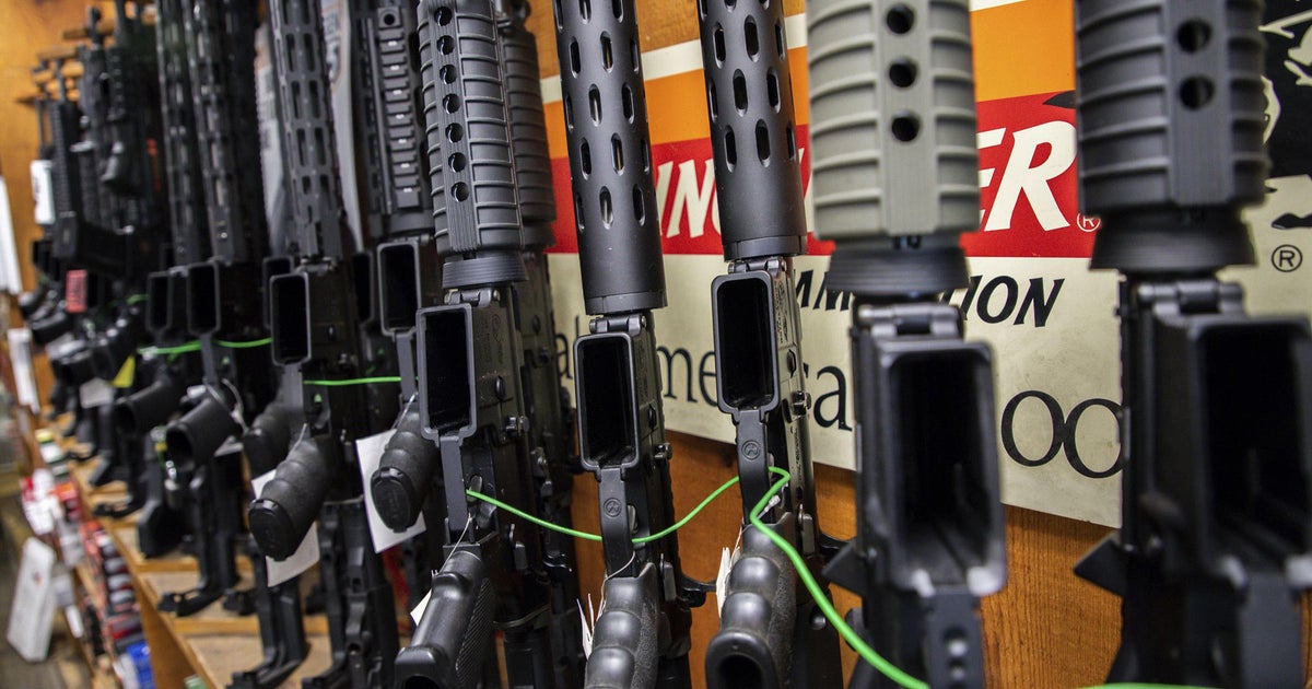 CBS News image for Supreme Court takes up challenges to AR-15 bans - CBS News