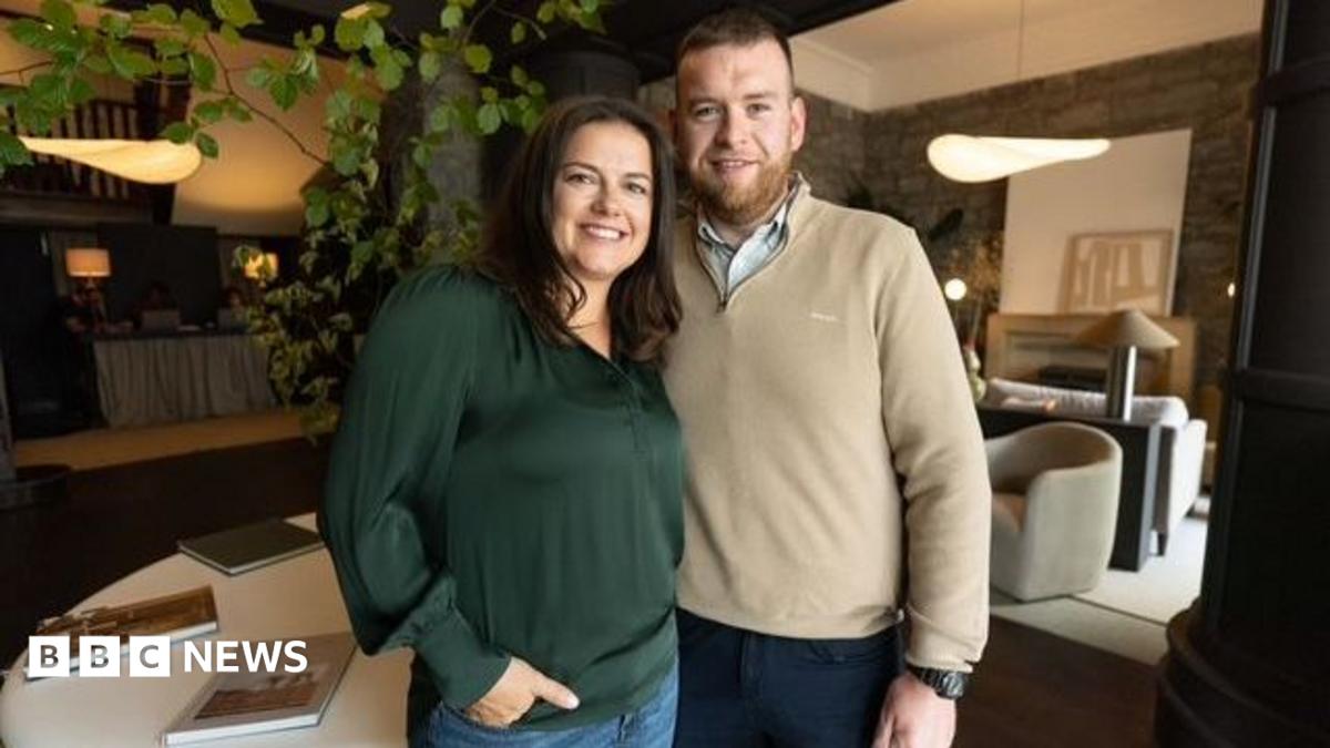 BBC News image for An American found love at an Irish matchmaking festival - and hopes others do too