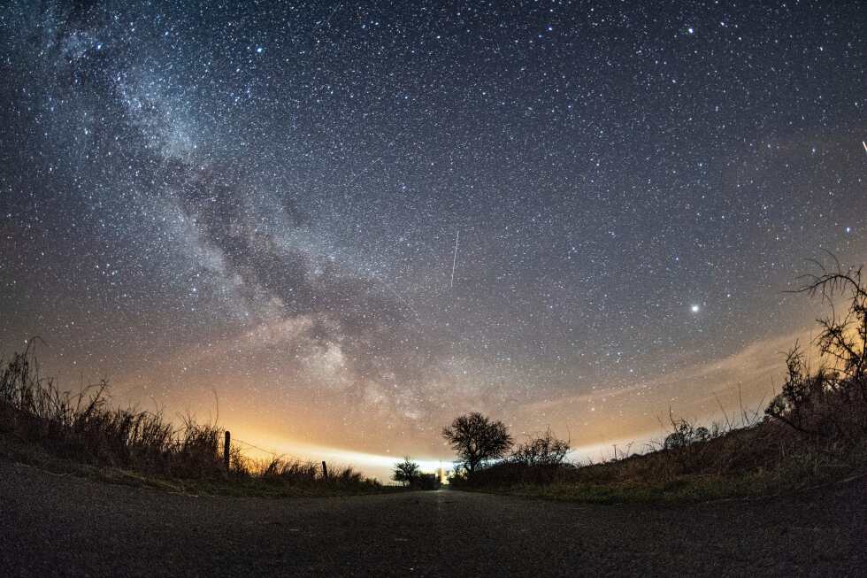 Associated Press image for The Lyrid meteor shower is visible now and peaking soon. Here’s how to spot it - AP News