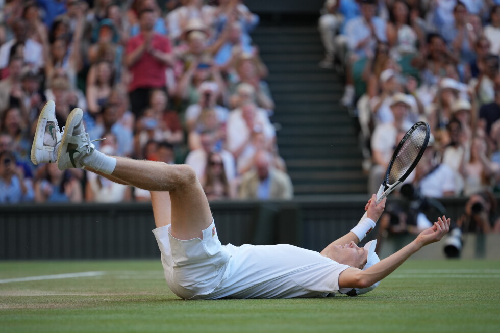 Associated Press image for Jannik Sinner beats Alexander Zverev to win Wimbledon again and move on from French Open meltdown - AP News