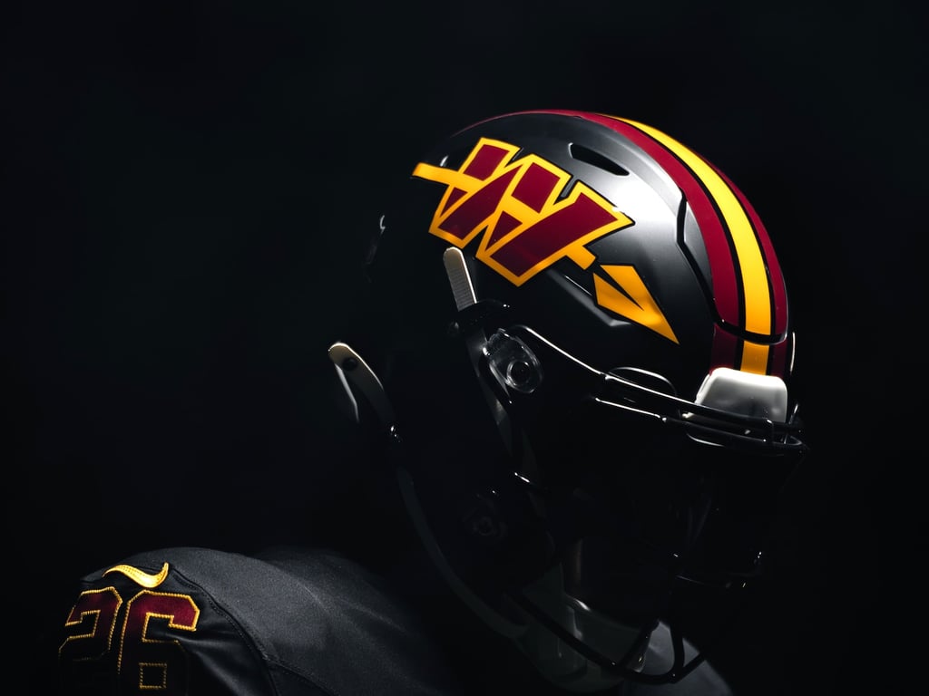 The Washington Post image for A new Washington Commanders uniform has spear on helmet in nod to former name - The Washington Post