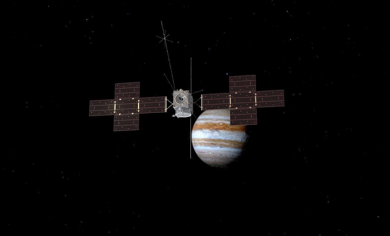 The Washington Post image for Why a spacecraft exploring moons where life may thrive is zipping by Earth - washingtonpost.com