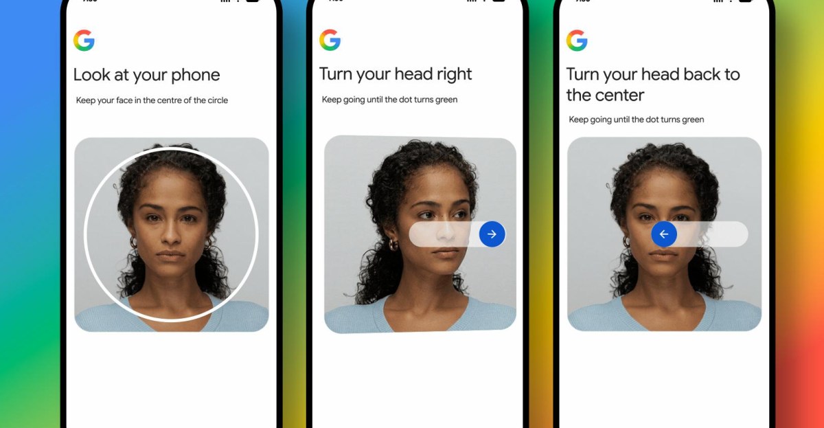 The Verge image for Google now lets you sign in to your account using a selfie video - The Verge