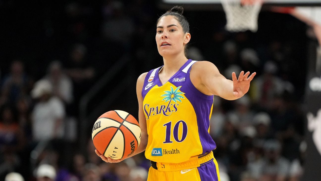 ESPN image for Sparks' Kelsey Plum says she's not taking trade talk personal - espn.com