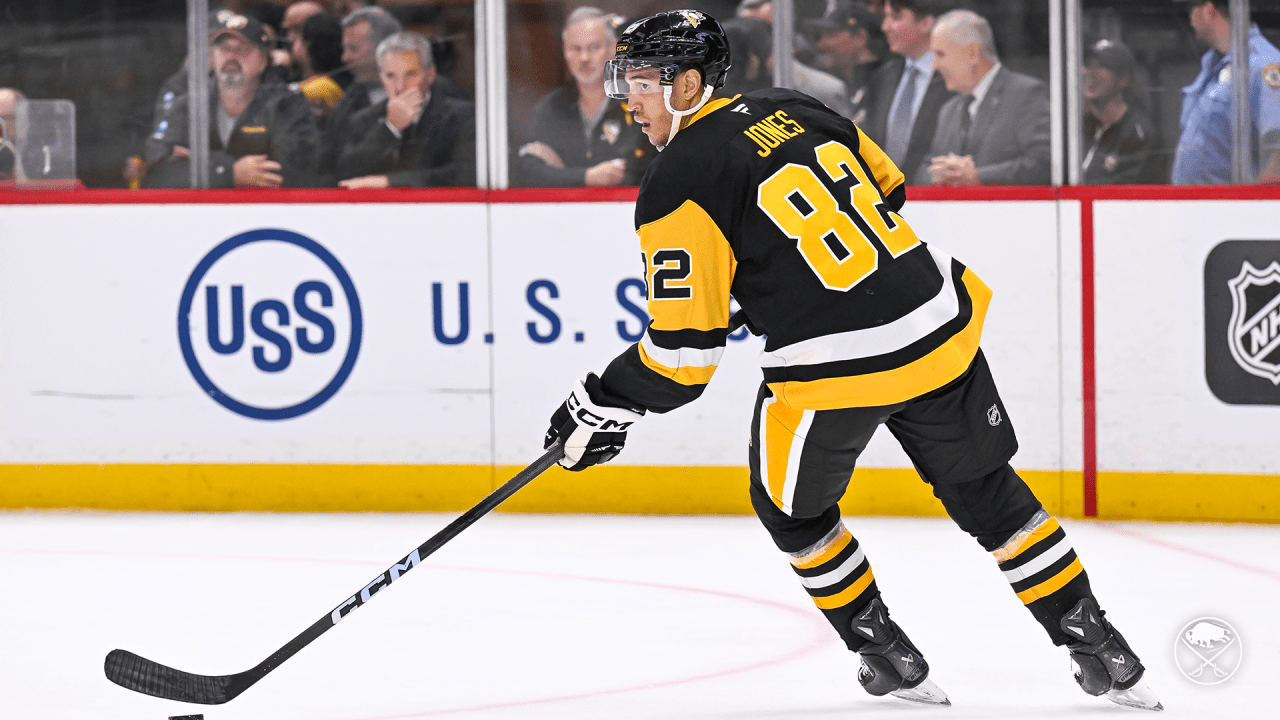 NHL News image for Sabres acquire Jones, Laatsch from Penguins - NHL.com