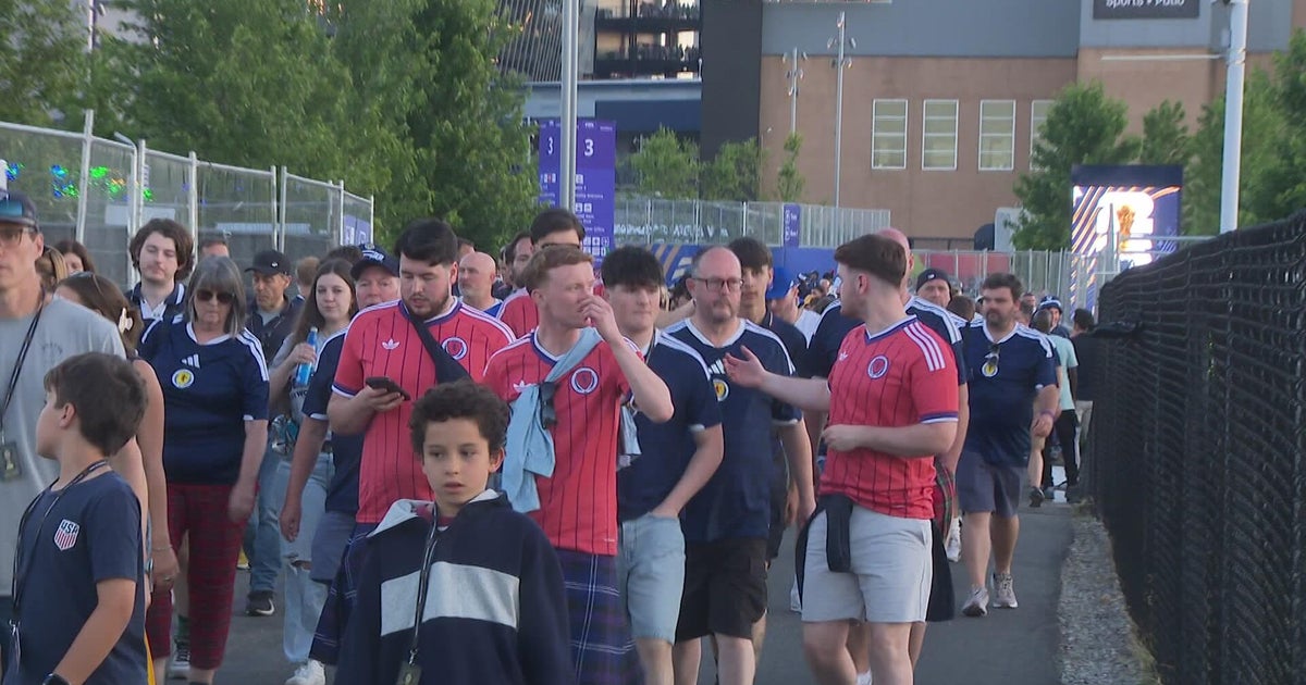 CBS News image for Tartan Army devastated to leave Boston after World Cup matches, "You've been the best hosts" - CBS News