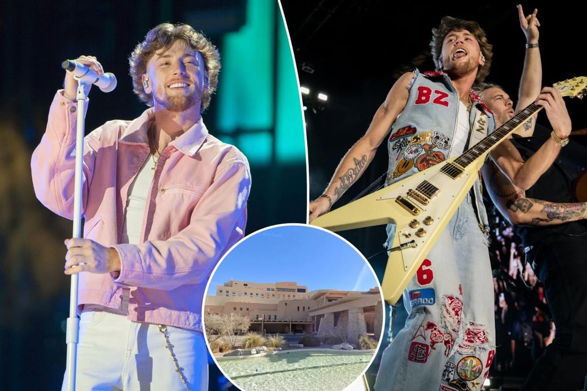 Fox News image for Country star Bailey Zimmerman burned bandmates and shoved guitarist before trashing hotel room, affidavit says - Page Six