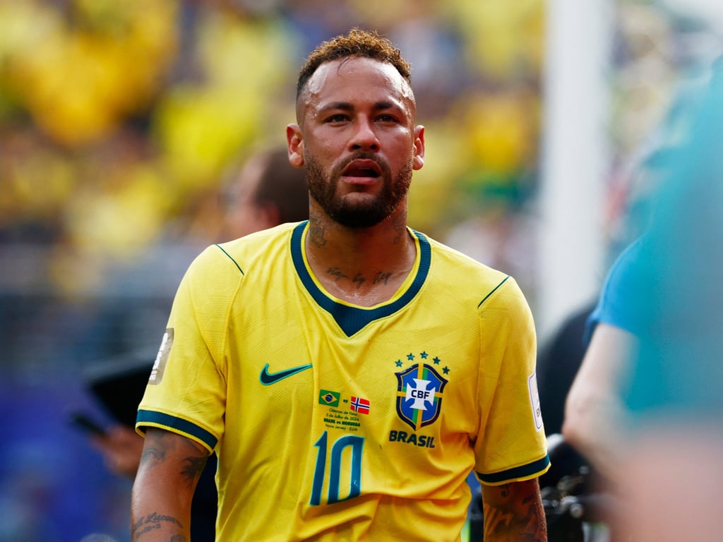 Al Jazeera English image for Neymar quits international football after Brazil’s World Cup knockout loss - Al Jazeera