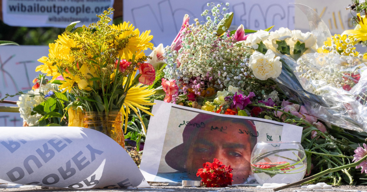 NBC News image for As tensions rise in Madison after deadly police shooting, victim is identified - NBC News