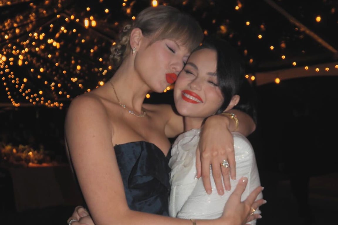 Entertainment Weekly image for Selena Gomez reveals her outfit for bestie Taylor Swift and Travis Kelce's wedding - Entertainment Weekly