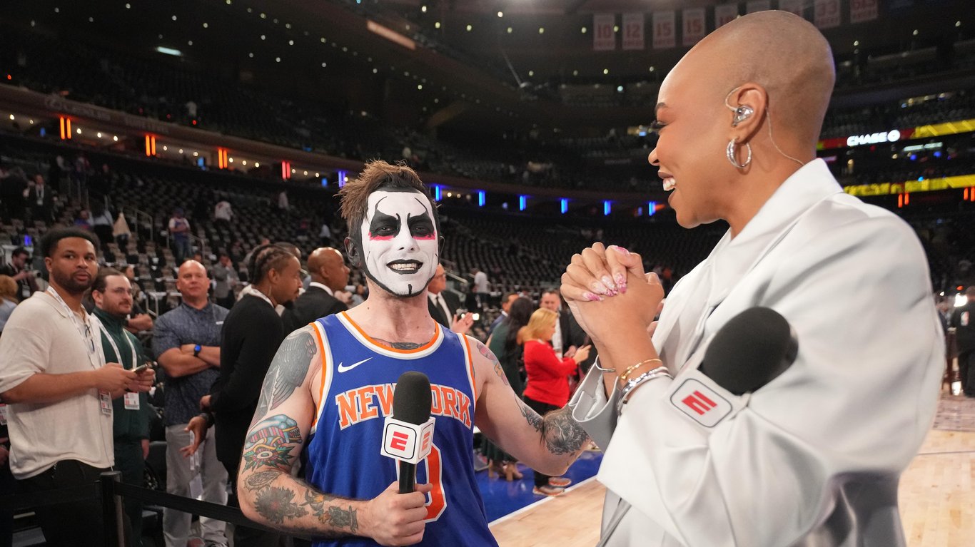 Bleacher Report image for WWE's Danhausen Reacts to Knicks' 2026 NBA Finals Win in Trending Video, 'FOREVER UNCURSED' - Bleacher Report