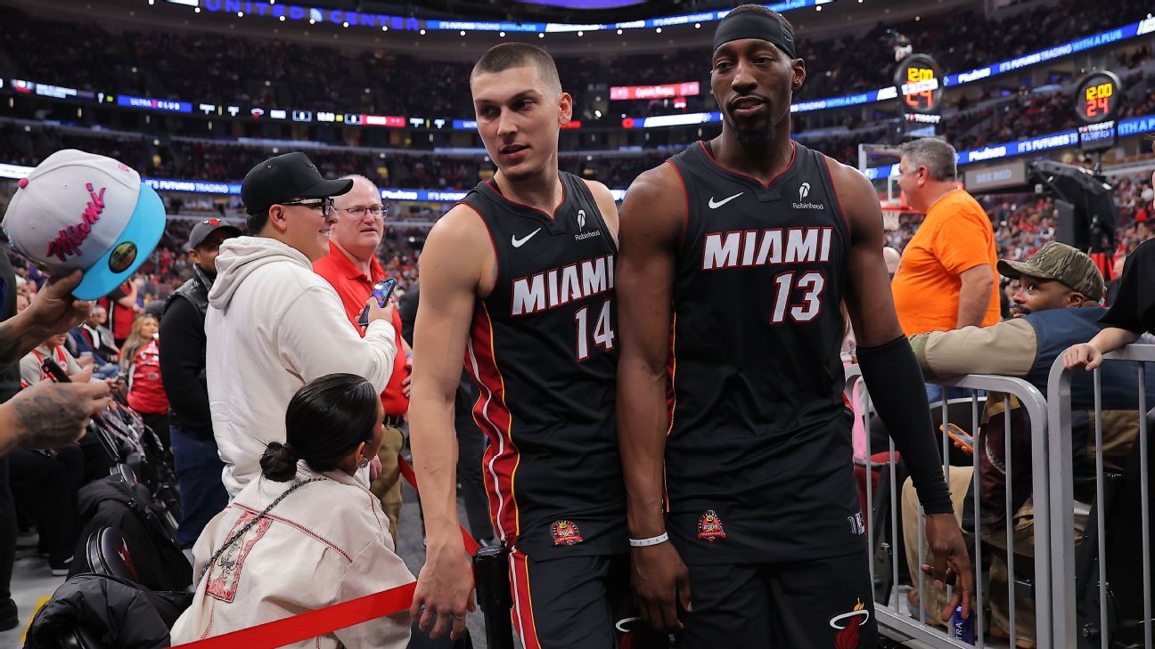 ESPN image for Sources: Bam Adebayo, Tyler Herro had physical altercation in Las Vegas - ESPN
