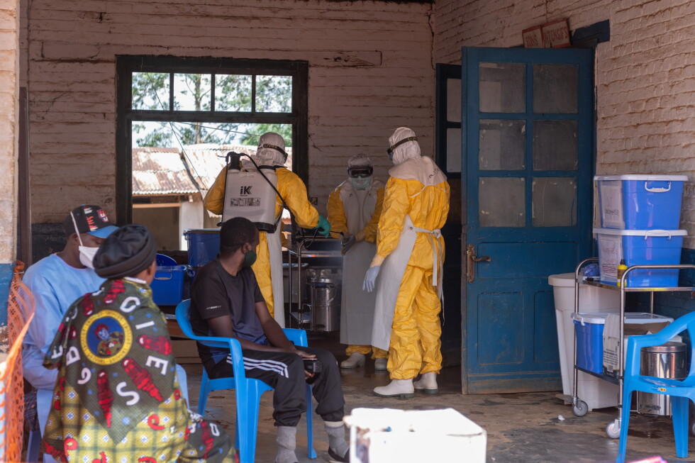 Associated Press image for Congo's Ebola outbreak rises to over 100 deaths out of 550 cases as conflict slows response - AP News