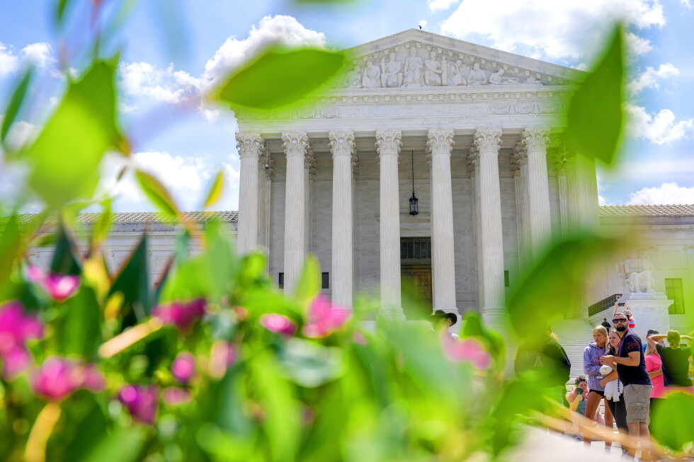 Associated Press image for Trump administration urges Supreme Court to allow order targeting mail-in voting before midterms - AP News