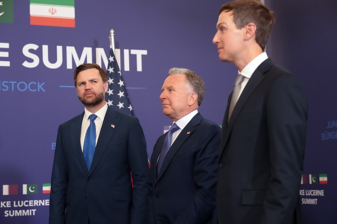 The Washington Post image for Trump threatens Iran over Hormuz as JD Vance holds peace talks - The Washington Post