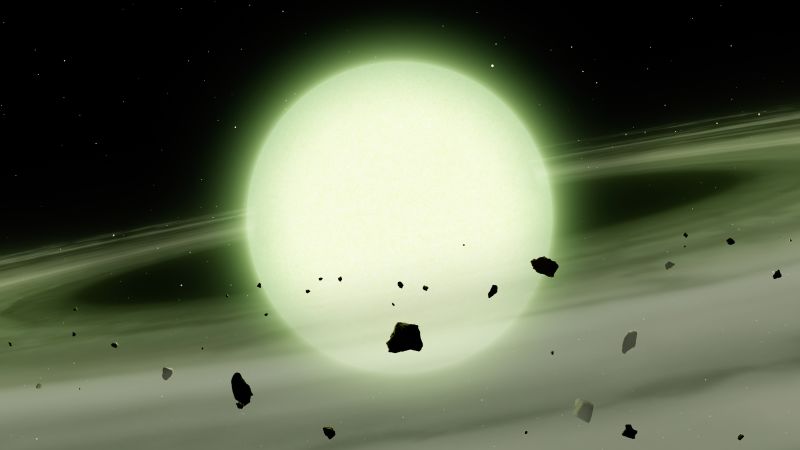 CNN image for Astronomers say they’ve discovered the first green star - CNN