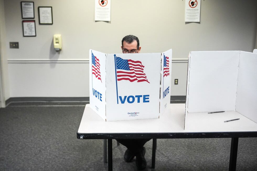 Associated Press image for Virginia Supreme Court strikes down Democrats' redrawn US House maps, giving Republicans a win - AP News
