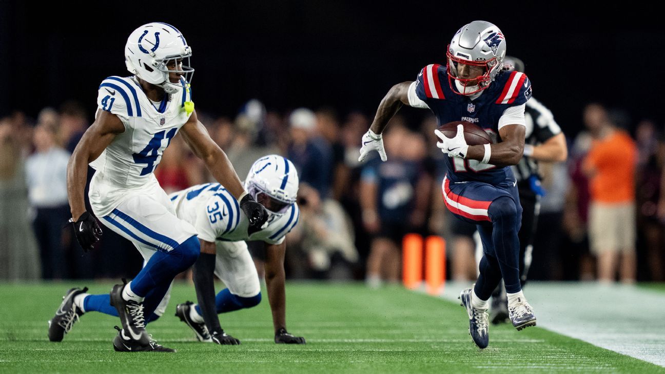 ESPN image for Five Patriots who stood out in their first preseason game - espn.com