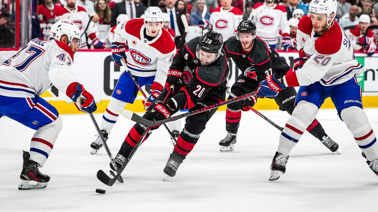 NHL News image for Recap: Canes Drop Game 1, Suffer First Loss Of The Playoffs - NHL.com