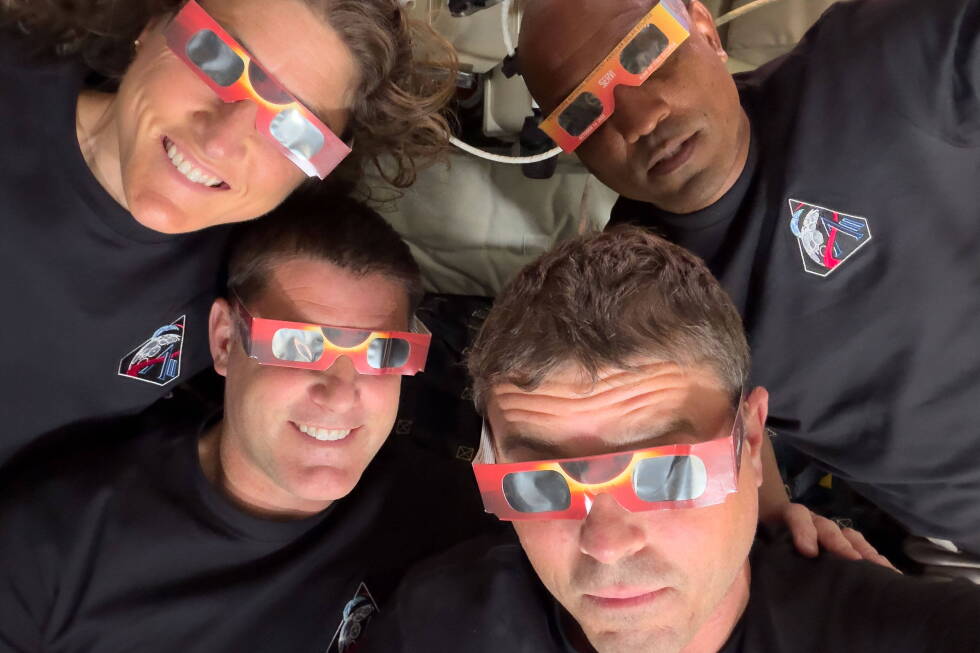 Associated Press image for Looking to see the solar eclipse from North America? Here's where and when to catch a sliver - AP News