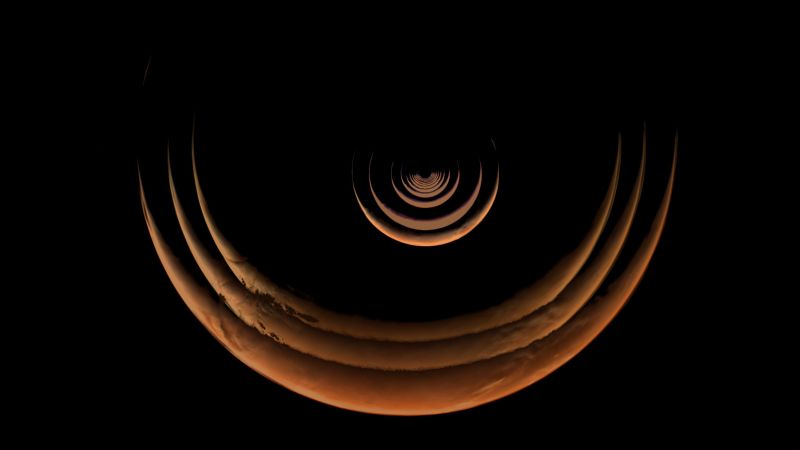 CNN image for Mars flyby captures spectacular, unique views of the red planet - CNN