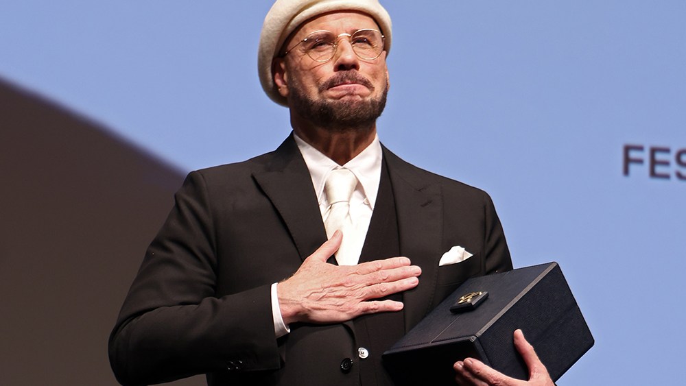 Variety image for John Travolta Surprised at Cannes With Honorary Palme d’Or: ‘This Is Beyond the Oscar’ - Variety