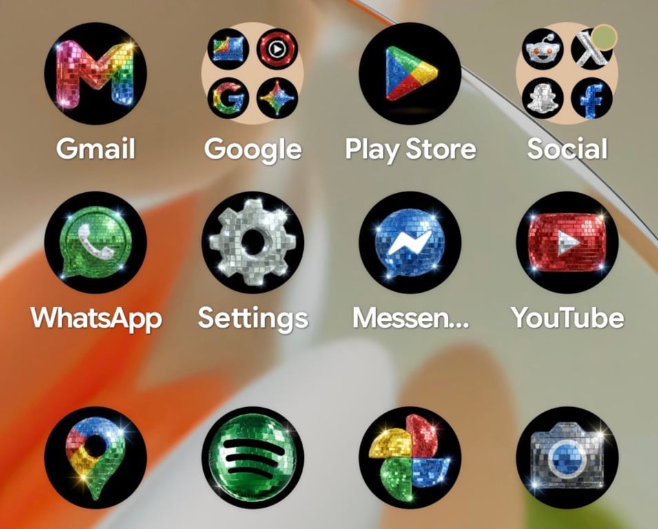 TechCrunch image for Google goes for the glitter with disco-ball icons: ‘Are y’all sure you still want this?’ - TechCrunch